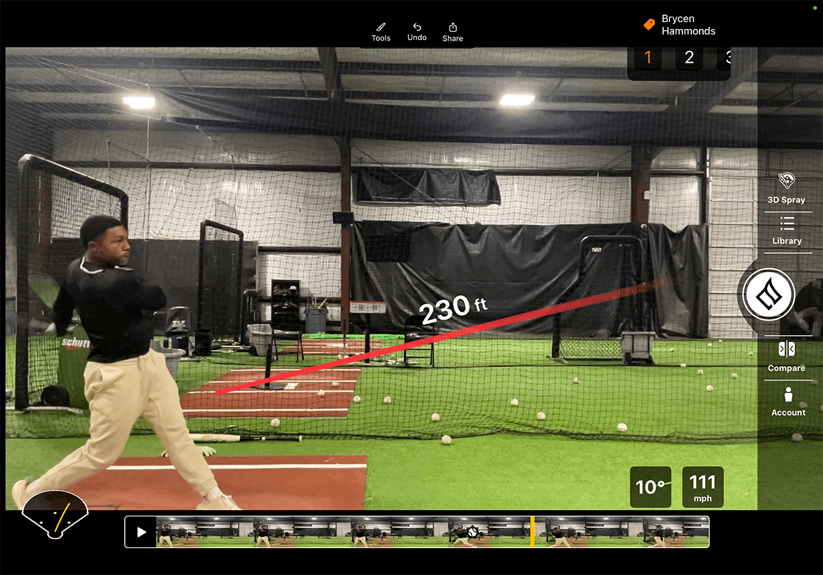 Hitting Analyzer Screenshot